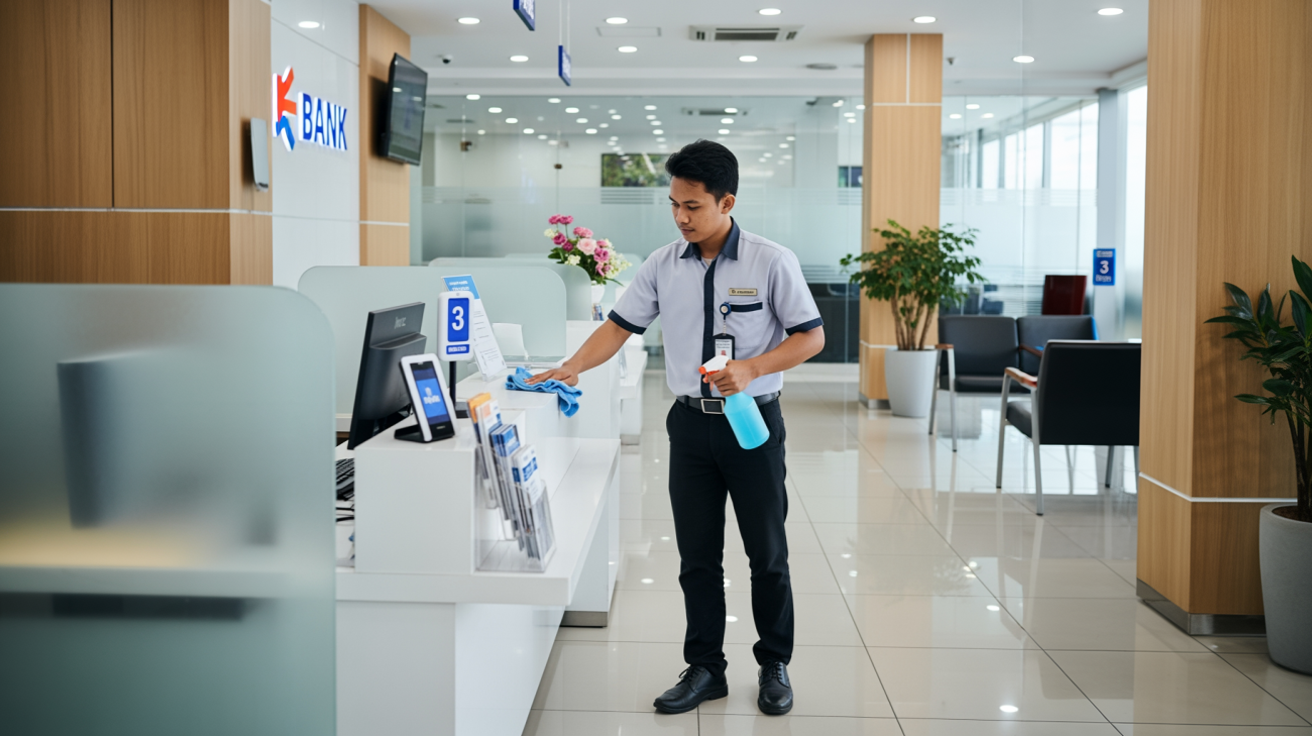 Jasa Tenaga Outsourcing Office Boy Bank Profesional