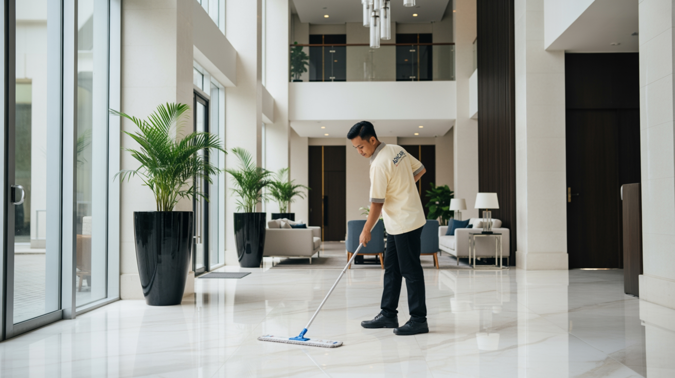 Jasa Cleaning Service Dengan SOP Kebersihan Ketat Adhicare