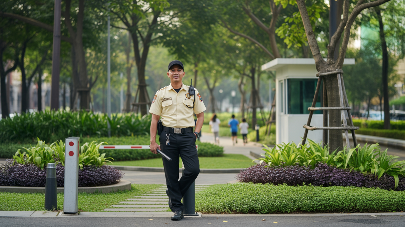 Jasa Outsourcing Satpam Profesional Jakarta Barat - Adhicare