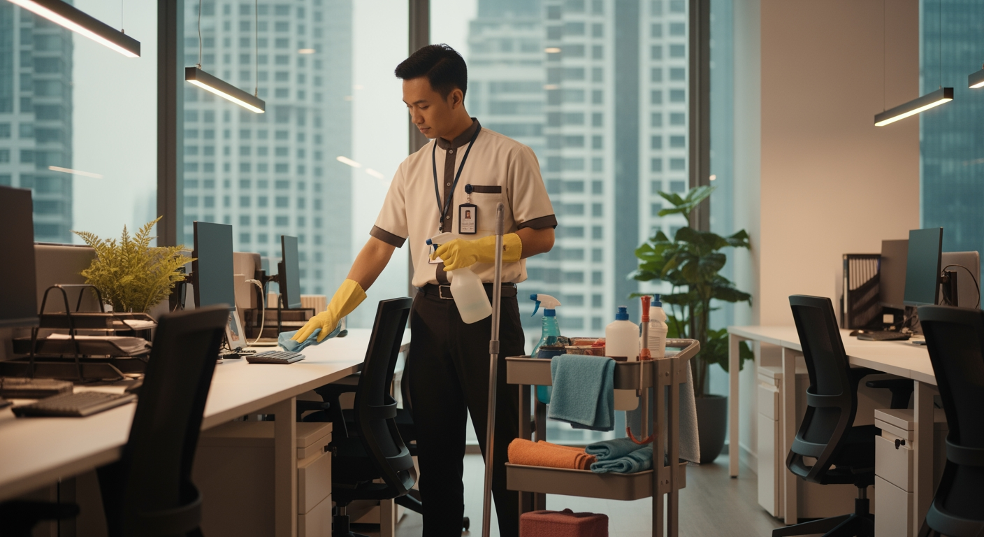 Keunggulan Menggunakan Jasa Cleaning Service Terbaik Di Kota Metropolitan - Adhicare