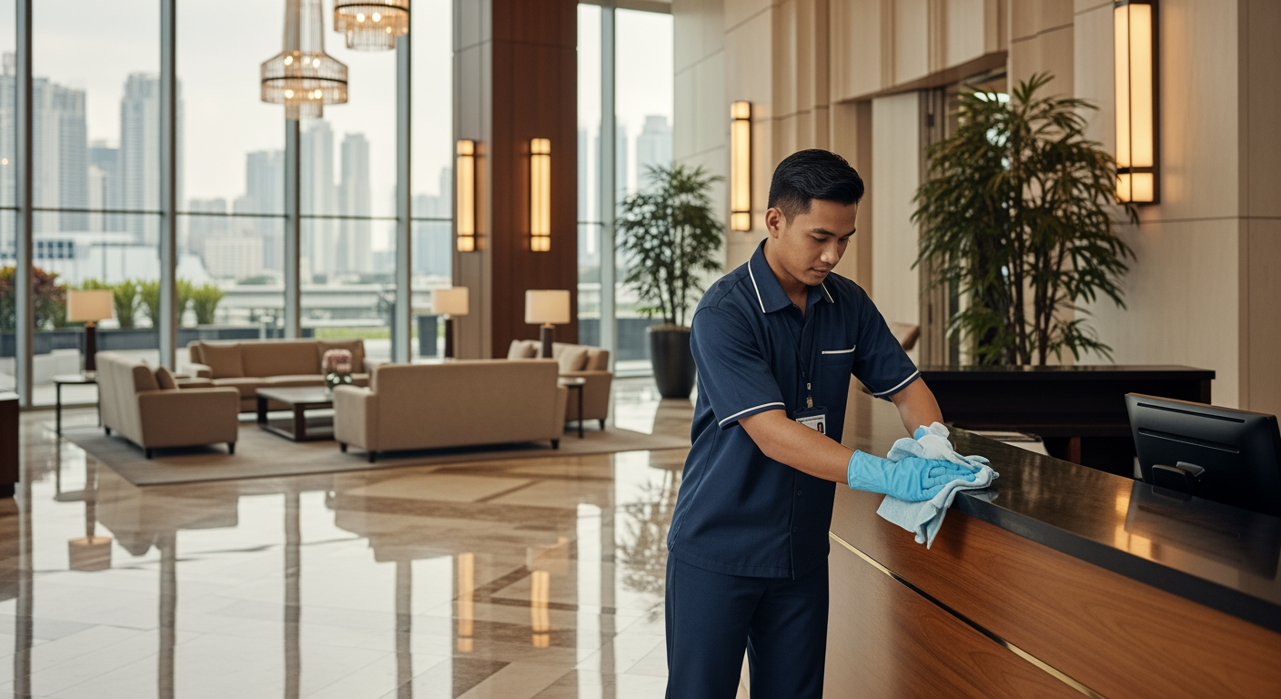 Yayasan Penyalur Tenaga Kerja Cleaning Service Profesional Dan Terpercaya Jakarta Pusat Bersama Adhicare