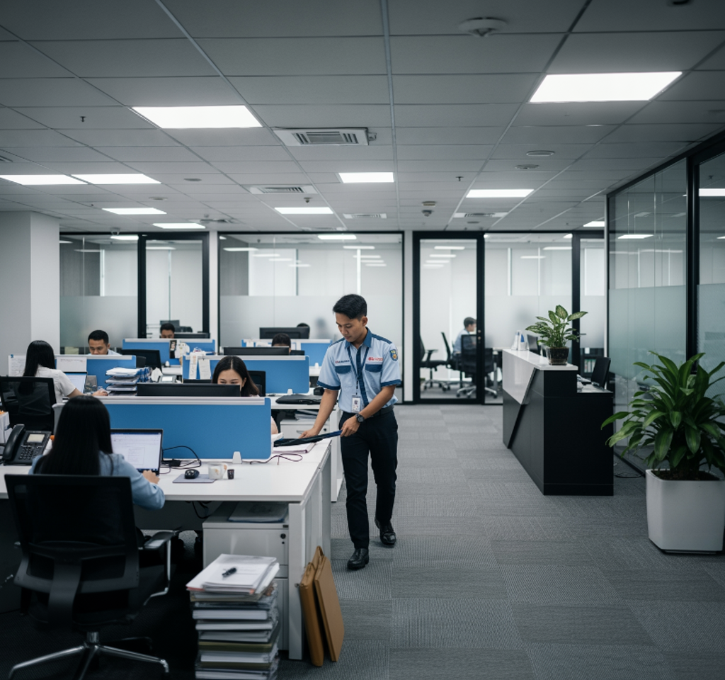 Read more about the article Jasa Office Boy Profesional Di Jakarta Pusat Untuk Perkantoran Modern Bersama Adhicare